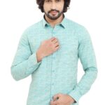 Mens Printed Full Sleeves DryFit Shirt P2994