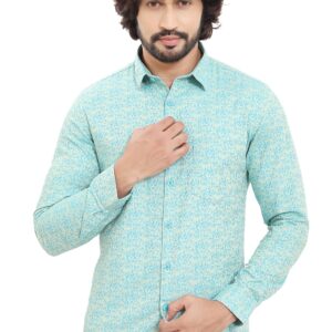 Mens Printed Full Sleeves DryFit Shirt P2994