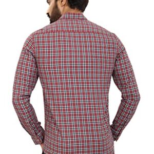 P1969-Cotton Full Sleeves Red Checks-FSS-MF-943