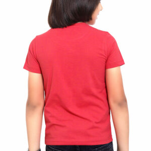 Pure Cotton Light Crimson Color Yarn Dyed Round Neck Boys Sweatshirt P2902
