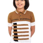 Pure Cotton Multi Colored Yarn Dyed Polo Boys SweatShirt P2809