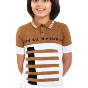 Pure Cotton Multi Colored Yarn Dyed Polo Boys SweatShirt P2809